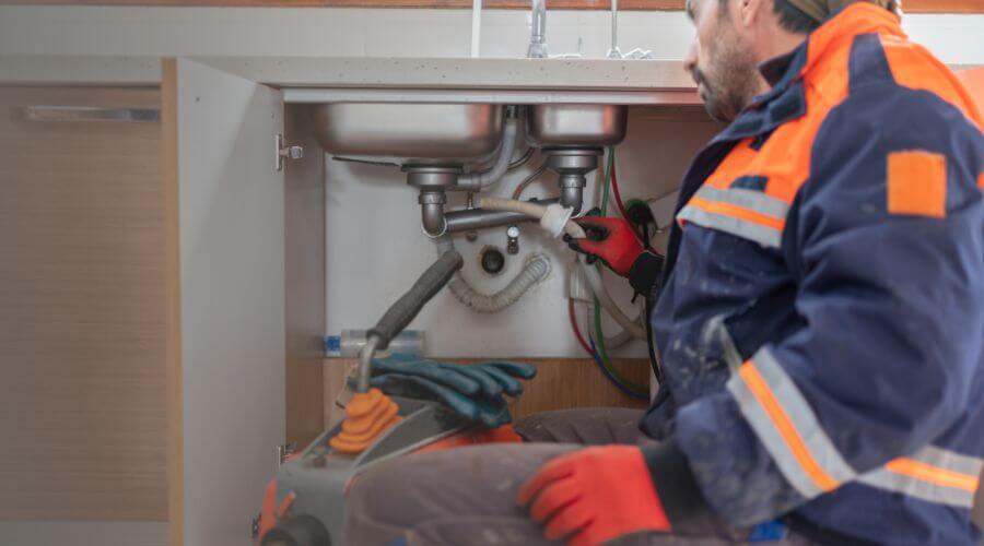 Residential Slab Leak Plumbing in Andover, IL
